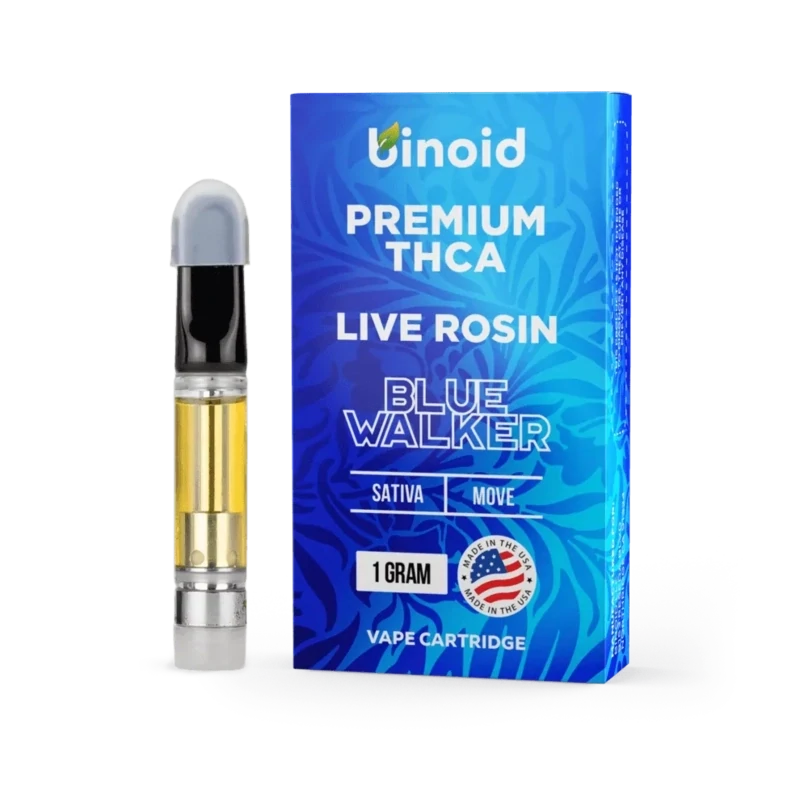 THCA VAPE CARTRIDGE – LIVE ROSIN - Blue Walker