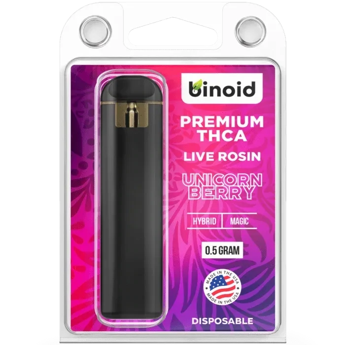 THCA DISPOSABLE VAPES – LIVE ROSIN - UNICORN BERRY