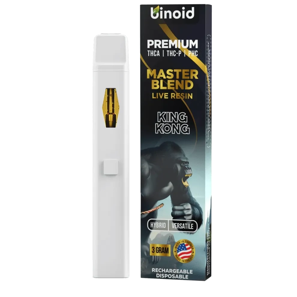 MASTER BLEND LIVE RESIN DISPOSABLE – 3 GRAM - KING KONG