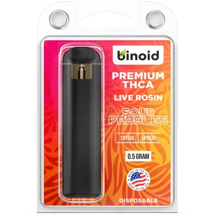 THCA DISPOSABLE VAPES – LIVE ROSIN - SOUR PEBBLES