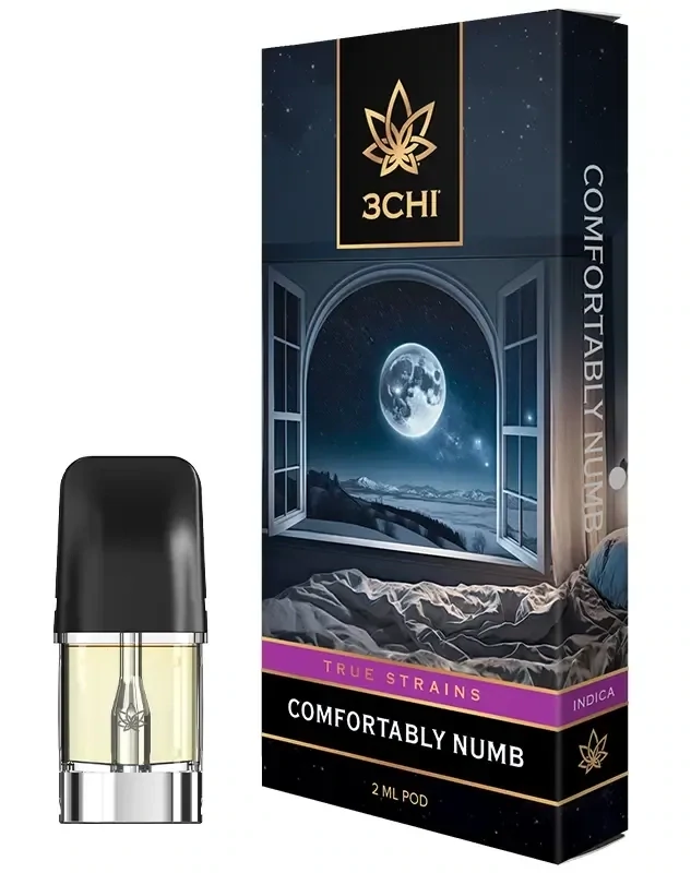 Comfortably Numb – True Strains – 2ml Vape Pod