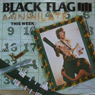 Black Flag – Annihilate This Week 12" single