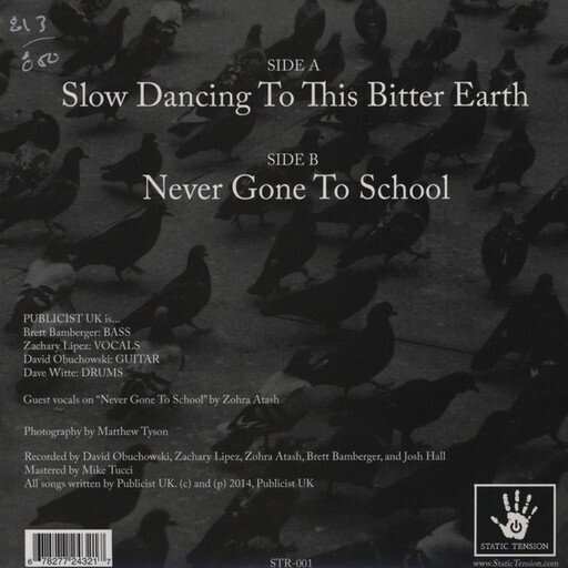 Publicist UK - Original Demo Recordings 7''