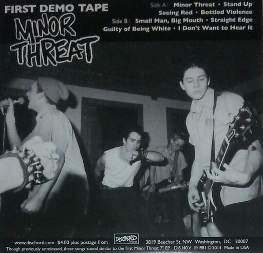 Minor Threat – First Demo Tape EP 7" vinyl
