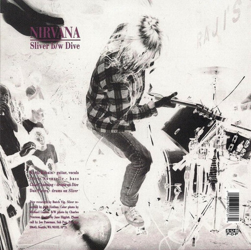 Nirvana ‎– Sliver 7"