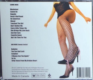 Forgotten Boys – Gimme More (And More) CD