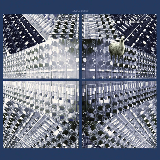 Rich Robinson ‎– Llama Blues EP 12" blue vinyl