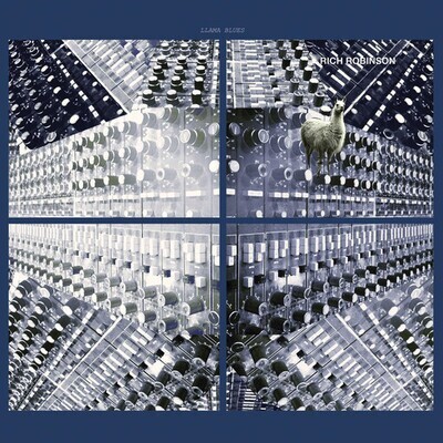 Rich Robinson ‎– Llama Blues EP 12" blue vinyl