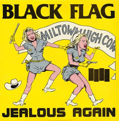 Black Flag – Jealous Again EP 12&quot; vinyl