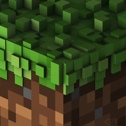 C418 – Minecraft - Volume Alpha LP transparent green