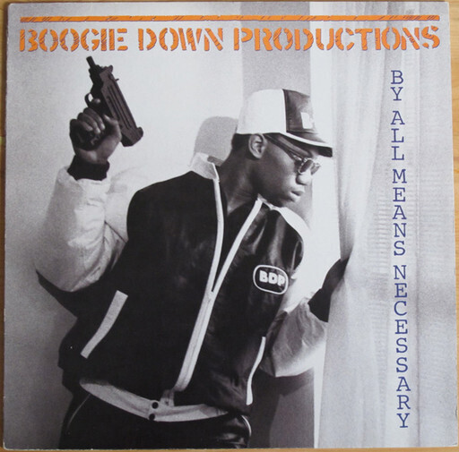 Boogie Down Productions – By All Means Necessary LP orange