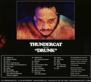 Thundercat ‎– Drunk 10'' red vinyl box set