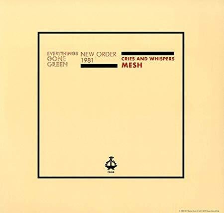 New Order ‎– Everythings Gone Green 12" vinyl single