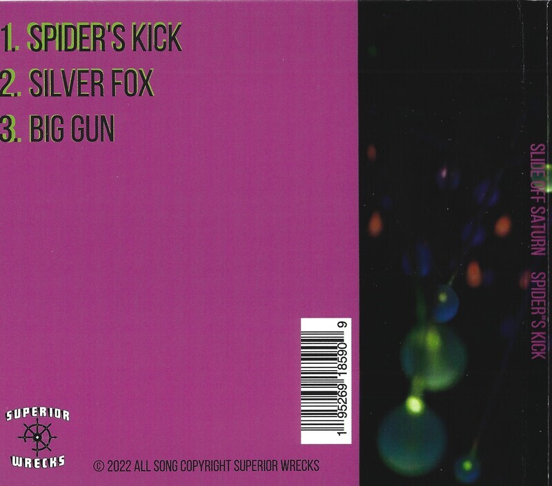 Slide Off Saturn – Spider's Kick CD*