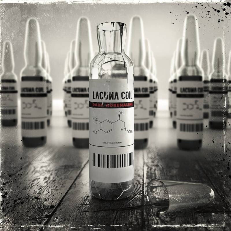 Lacuna Coil - Dark Adrenaline LP aqua blue vinyl