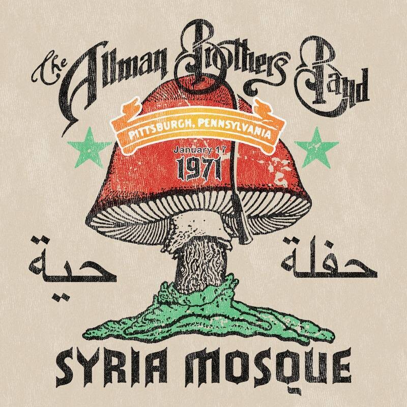 Allman Brothers Band – Syria Mosque Pittsburgh, PA January 17, 1971 LP steel grey vinyl