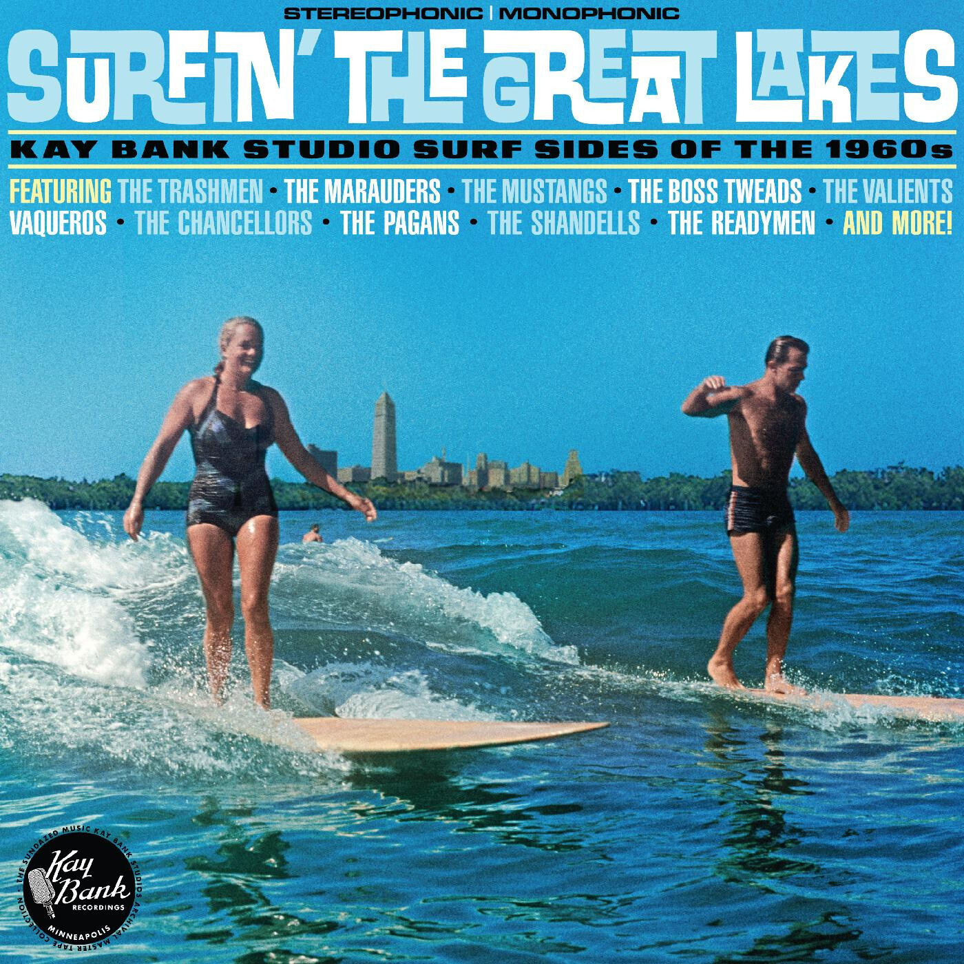 Various – Surfin&#39; The Great Lakes: Kay Bank Studio Surf Sides Of The 1960s LP
