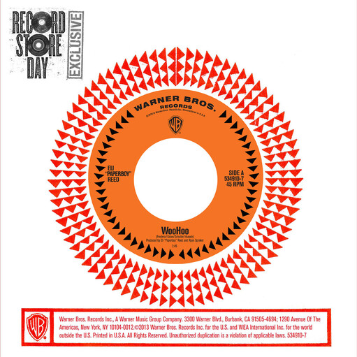 Eli &quot;Paperboy&quot; Reed ‎– WooHoo 7&quot;