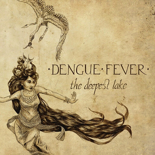 Dengue Fever -- The Deepest Lake LP transparent amber vinyl
