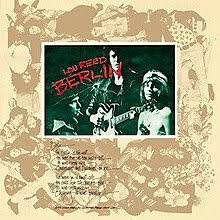 Lou Reed -- Berlin LP