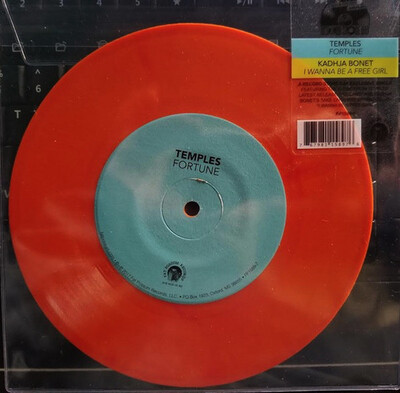 Temples / Kadhja Bonet - Fortune / I Wanna Be A Free Girl 7"