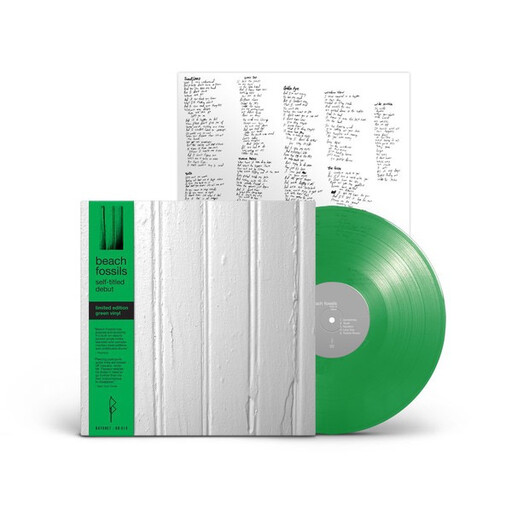 Beach Fossils -- Beach Fossils LP clear green vinyl