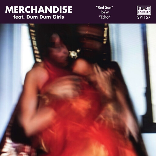 Merchandise Featuring Dum Dum Girls – Red Sun / Echo 7'' purple clear vinyl