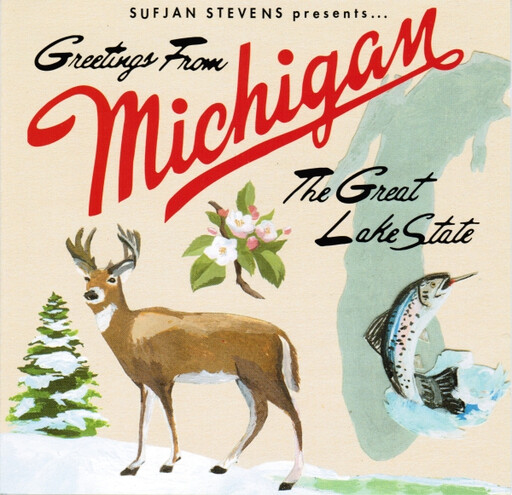 Sufjan Stevens ‎– Greetings from Michigan: The Great Lake State LP