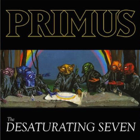 Primus – The Desaturating Seven LP rainbow splatter