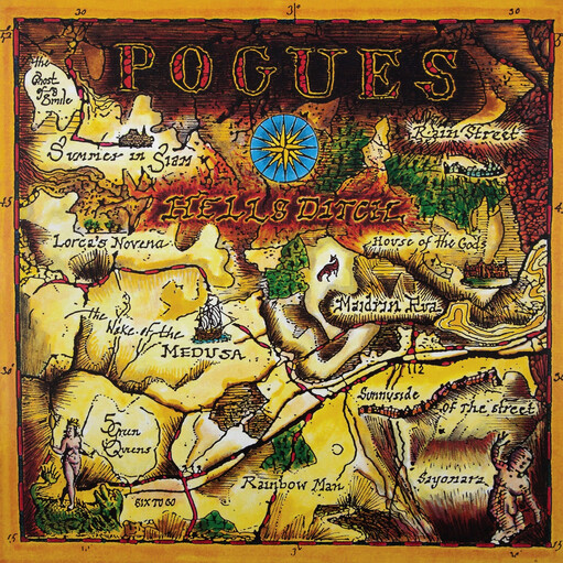 POGUES - HELL'S DITCH LP