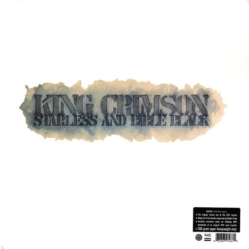 King Crimson ‎– Starless and Bible Black LP
