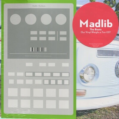 Madlib -- The Beats - Our Vinyl Weighs A Ton OST 10&#39;&#39; vw cover