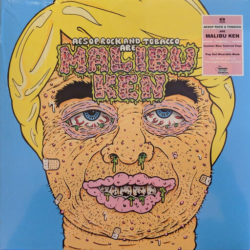 Aesop Rock and Tobacco - Malibu Ken LP blue vinyl