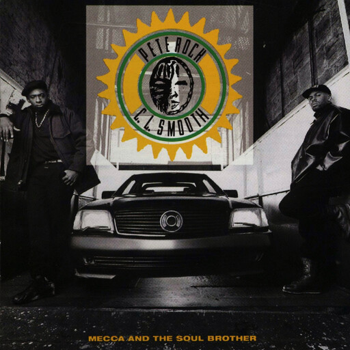 Pete Rock &amp; C.L. Smooth – Mecca and the Soul Brother LP clear vinyl