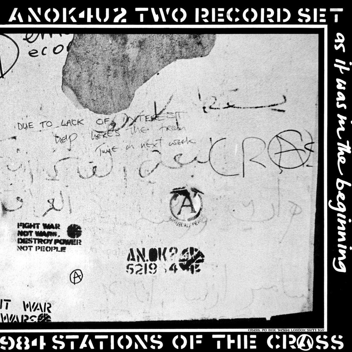 Crass ‎– Stations of the Crass LP