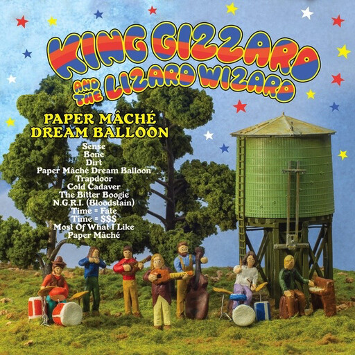 King Gizzard and the Lizard Wizard ‎– Paper Mâché Dream Balloon LP orange vinyl