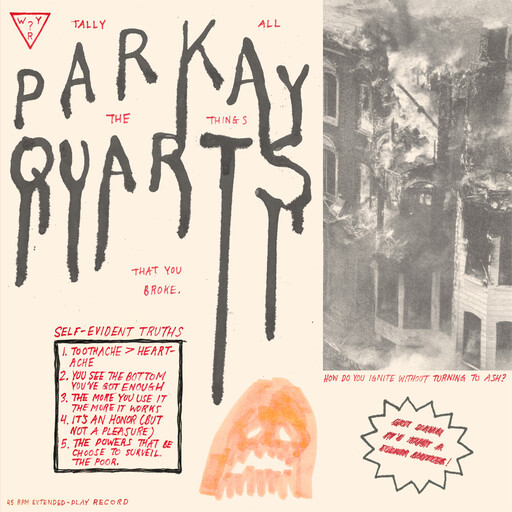 Parkay Quarts (Parquet Courts)‎– Tally All The Things That You Broke EP 12&quot; vinyl*