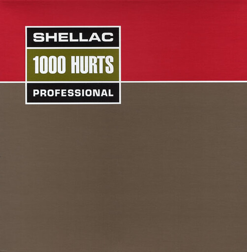Shellac ‎– 1000 Hurts LP with cd