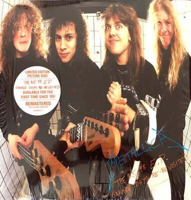Metallica – The $5.98 E.P. - Garage Days Re-Revisited EP 12" vinyl