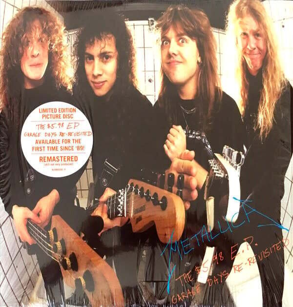 Metallica – The $5.98 E.P. - Garage Days Re-Revisited EP 12&quot; vinyl