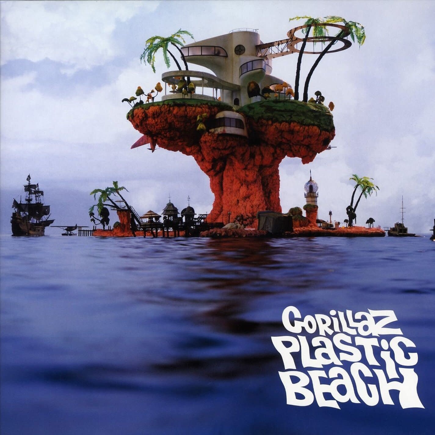 Gorillaz ‎– Plastic Beach LP