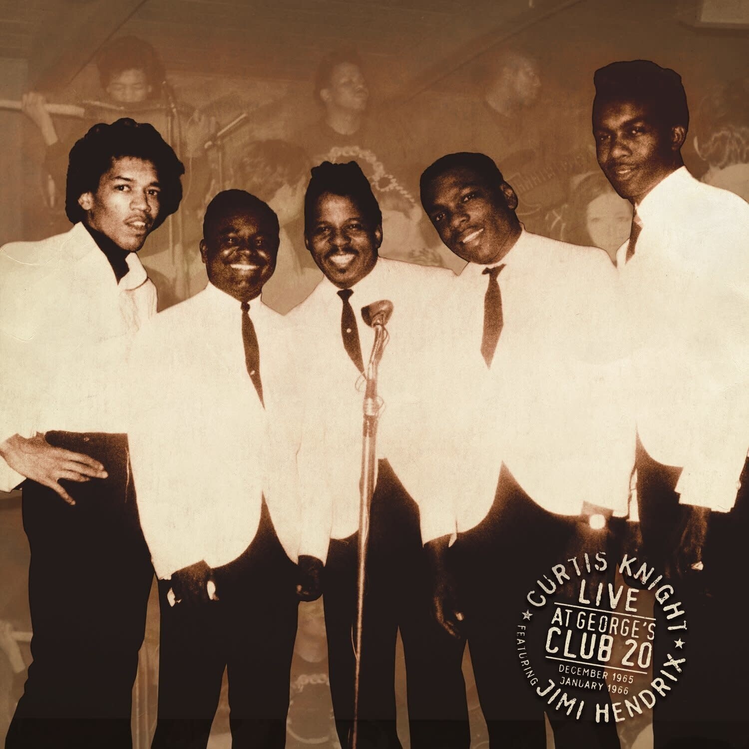 Curtis Knight Featuring Jimi Hendrix ‎– Live At George&#39;s Club 20 LP