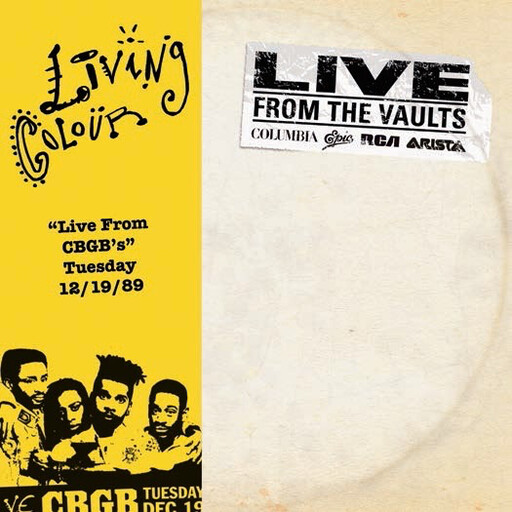 Living Colour -- &#39;&#39;Live From CBGB&#39;s&#39;&#39; Tuesday 12/19/89 LP