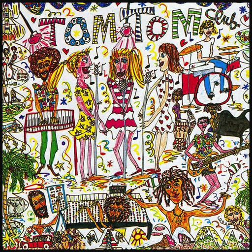 Tom Tom Club ‎– Tom Tom Club LP tropical yellow and red vinyl
