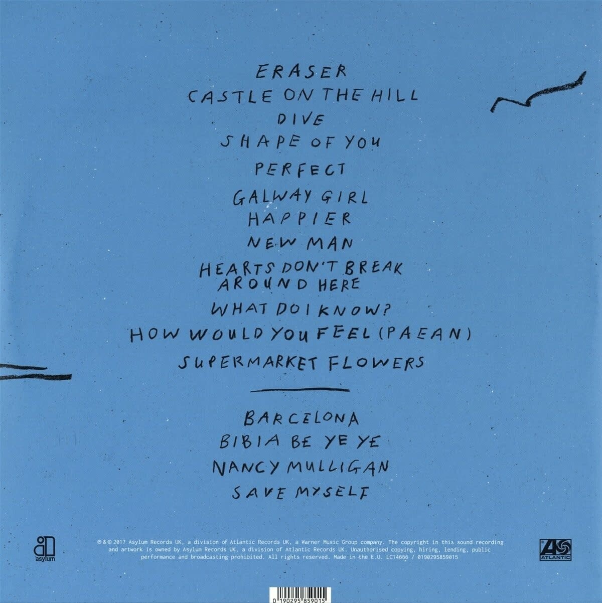 Ed Sheeran ‎– ÷ (Divide) LP