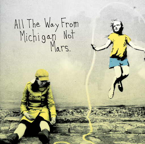 Rosie Thomas ‎– All The Way From Michigan Not Mars. LP + DVD white vinyl