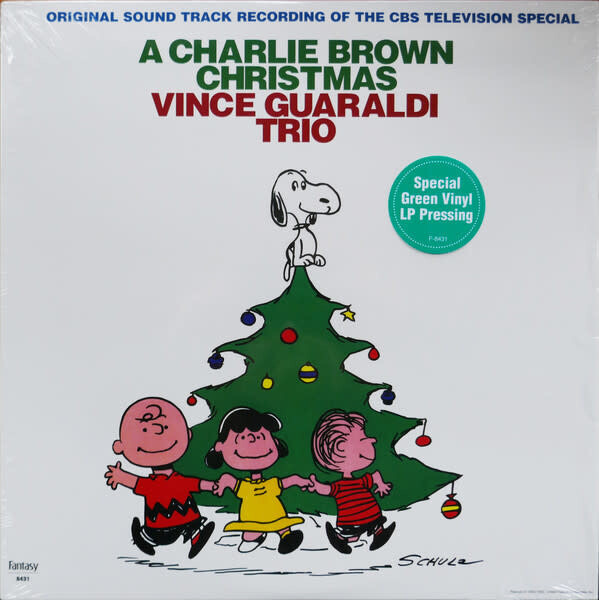 Vince Guaraldi Trio – A Charlie Brown Christmas LP green vinyl