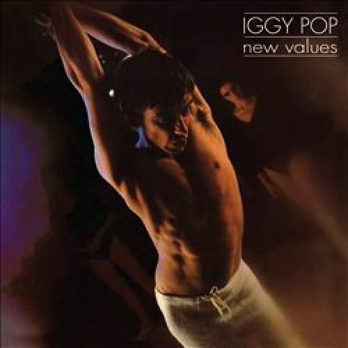 Iggy Pop - New Values LP blue / black swirl vinyl