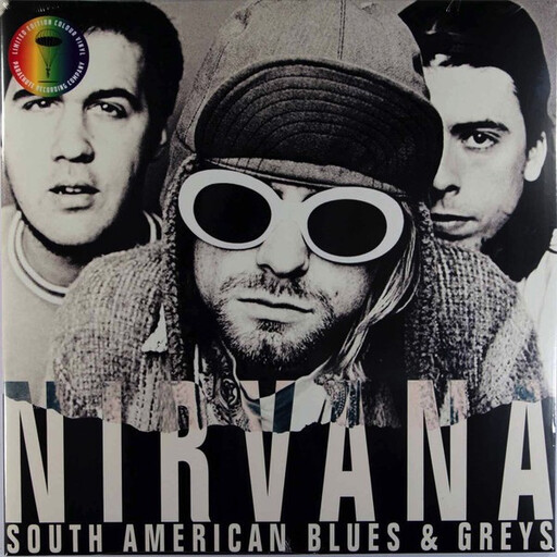 Nirvana -- South American Blues &amp; Greys LP colored vinyl