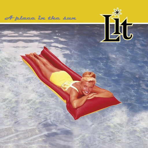 Lit -- A Place In The Sun LP orange vinyl